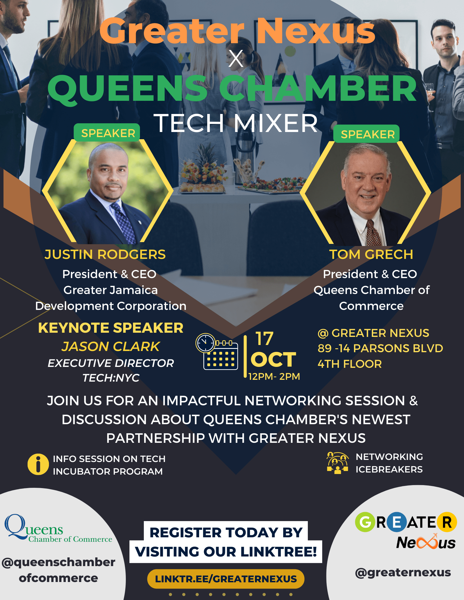 GREATER NEXUS & QUEENS CHAMBER MIXER Queens Chamber of Commerce